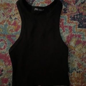 Black Zara tank top